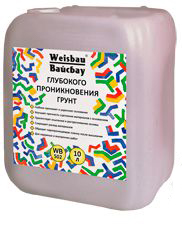 Грунтовка глубокого проникновения Вайсбау WB 502