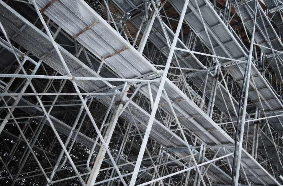 Леса строительные рамные