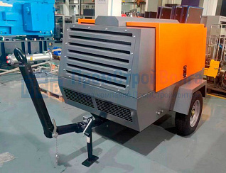 Дизельный компрессор Denair DACY 5.3/7 с двигателем Kubota