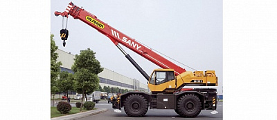 Короткобазный кран PALFINGER SANY SRC550C (г/п 55 тонн) сверхманевренный
