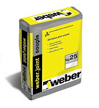 Затирка для швов Weber.joint souple