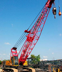 Гусеничный кран SANY SCC500D