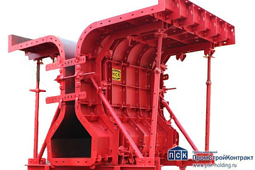 Модульная опалубка для формирования преднапряжённых мостовых балок