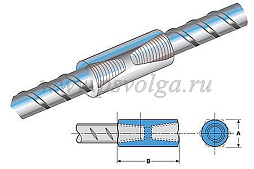 Муфты резьбовые с конической резьбой