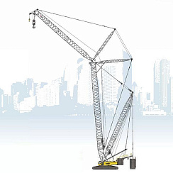 Гусеничный кран SANY SCC7500A