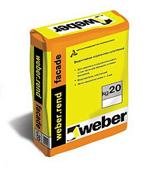 Шпаклевка (шпатлевка) отделочная Weber.rend facade