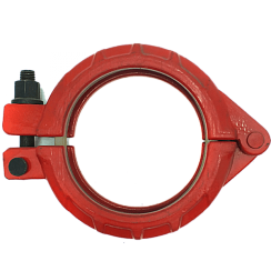 Замок бетоновода 125 SANY (Китай) для автобетононасоса (кованый)