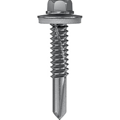 Самосверлящий самонарезающий винт с шайбой (EPDM) до 12 мм