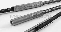 Муфты обжимные PRESKO для соединения арматуры методом опрессовкой стандартные